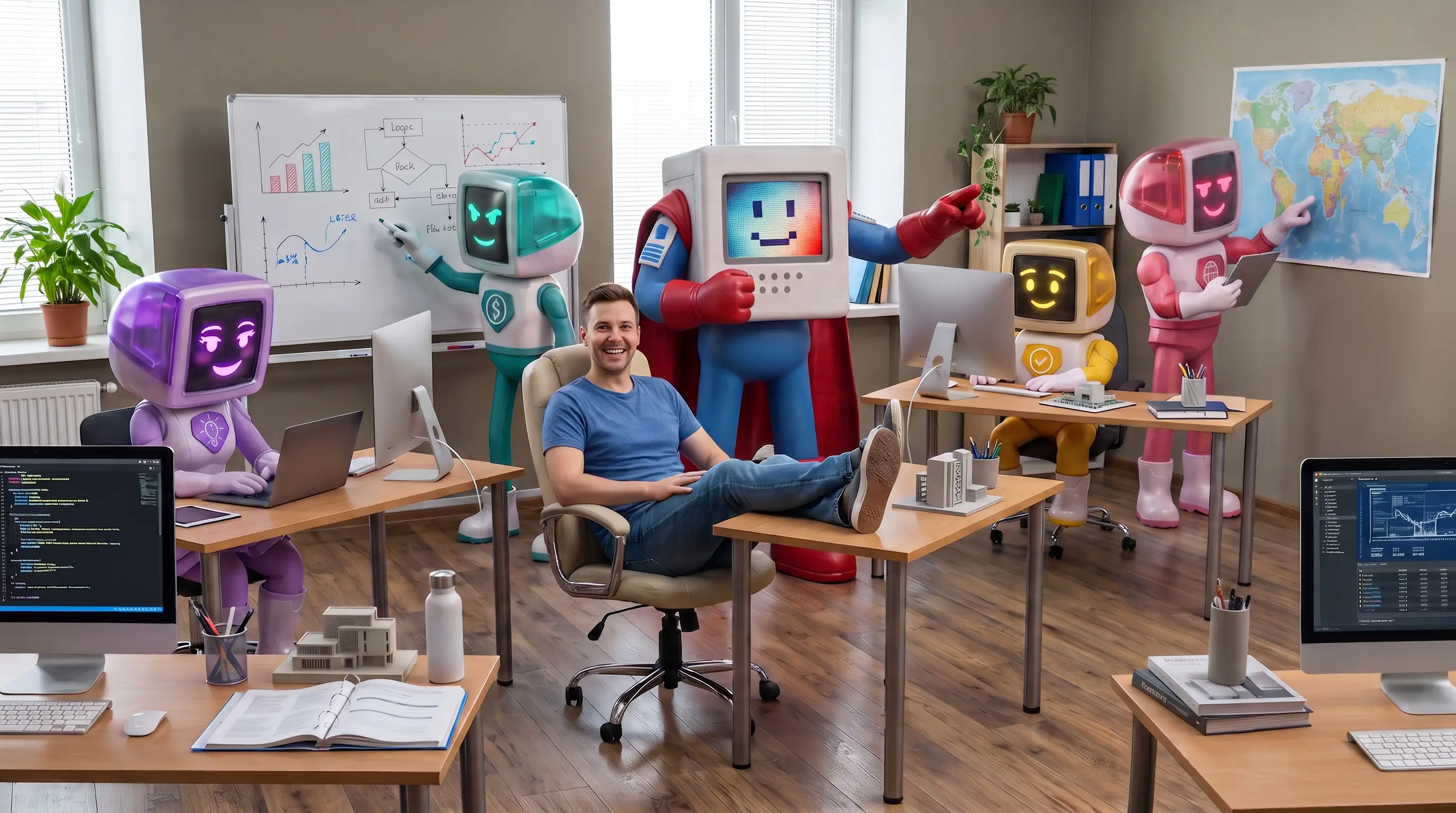 Celá posádka na zkoušku
